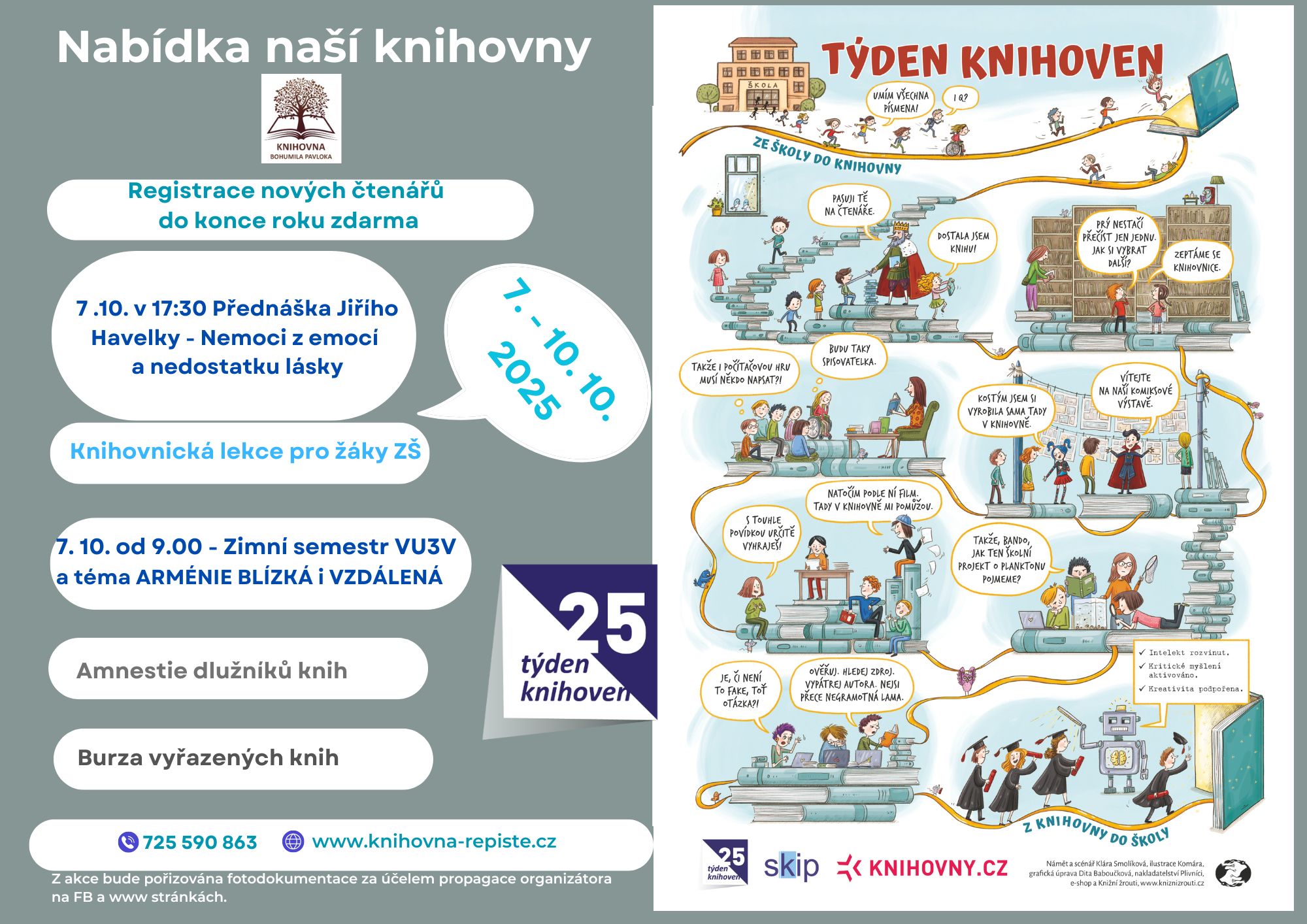 Týden knihoven 2025 Řepiště